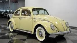 Yellow 1960 VW Bug